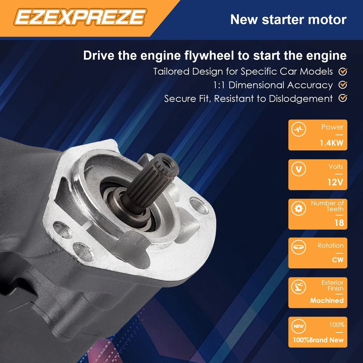 Starter for Harley-Davidson Road King (1993–2006)