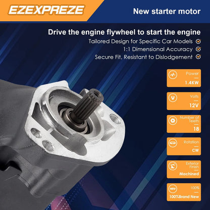 Starter for Harley-Davidson Road King (1993–2006)
