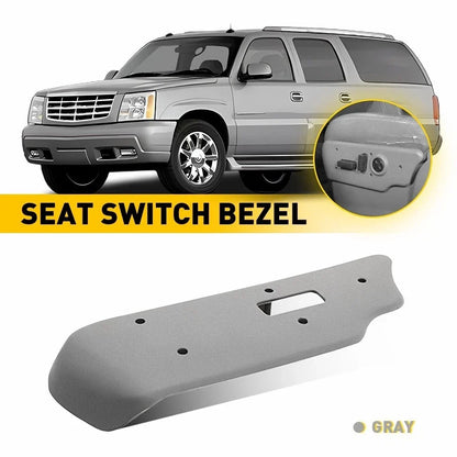 Power Seat Switch Bezel Trim Panel Left Side for Chevy GMC Truck