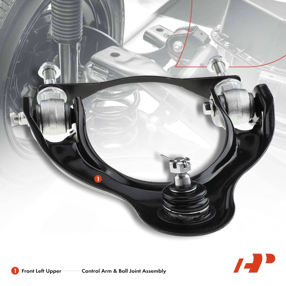 Front Left Upper Control Arm Ball Joint for Honda Civic (1992–1995) 51460SR3023, 51460SR3A02, 51460ST7010, 51460ST7A01, CK90449