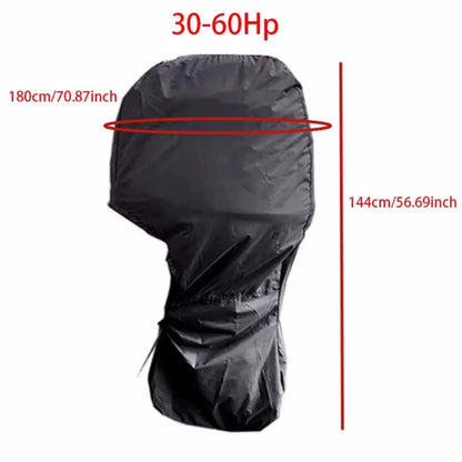 Outboard Motor Cover for Tohatsu Nissan 30-60 HP (C003) Black