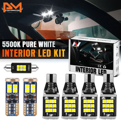 LED Dome License Plate Cargo Light Bulb Kit 7 Pcs for Ford F150 (2004–2008)
