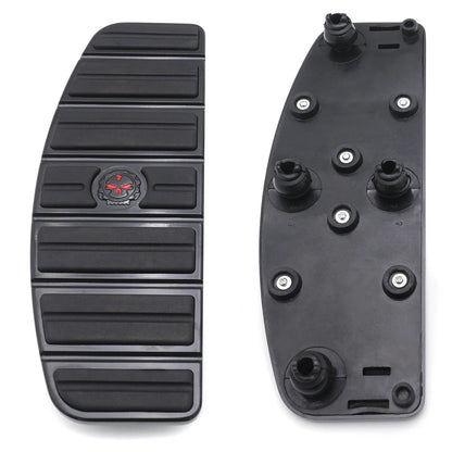 Skull Footboard Floorboard Set for Harley Touring Softail (1987–2015)