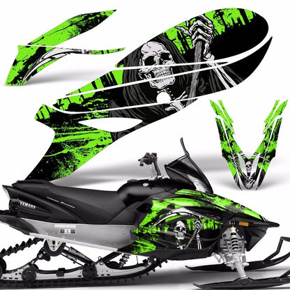 Snowmobile Graphic Decals for Yamaha Apex (2011–2018) REAPER2 G