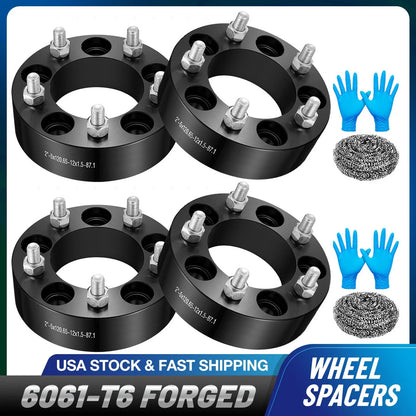 Set of 4 Wheel Spacers for GMC S15 (1985–1990) 2" 5x4.75 5x120.65