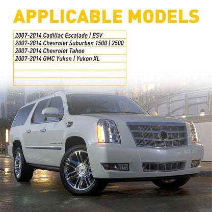 Set of 2 LED License Plate Tag Lights for Suburban Tahoe Escalade (2007–2014)