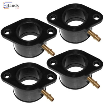Set of 4 Intake Manifold Carb Boots for Kawasaki KZ650 (1976–1983)