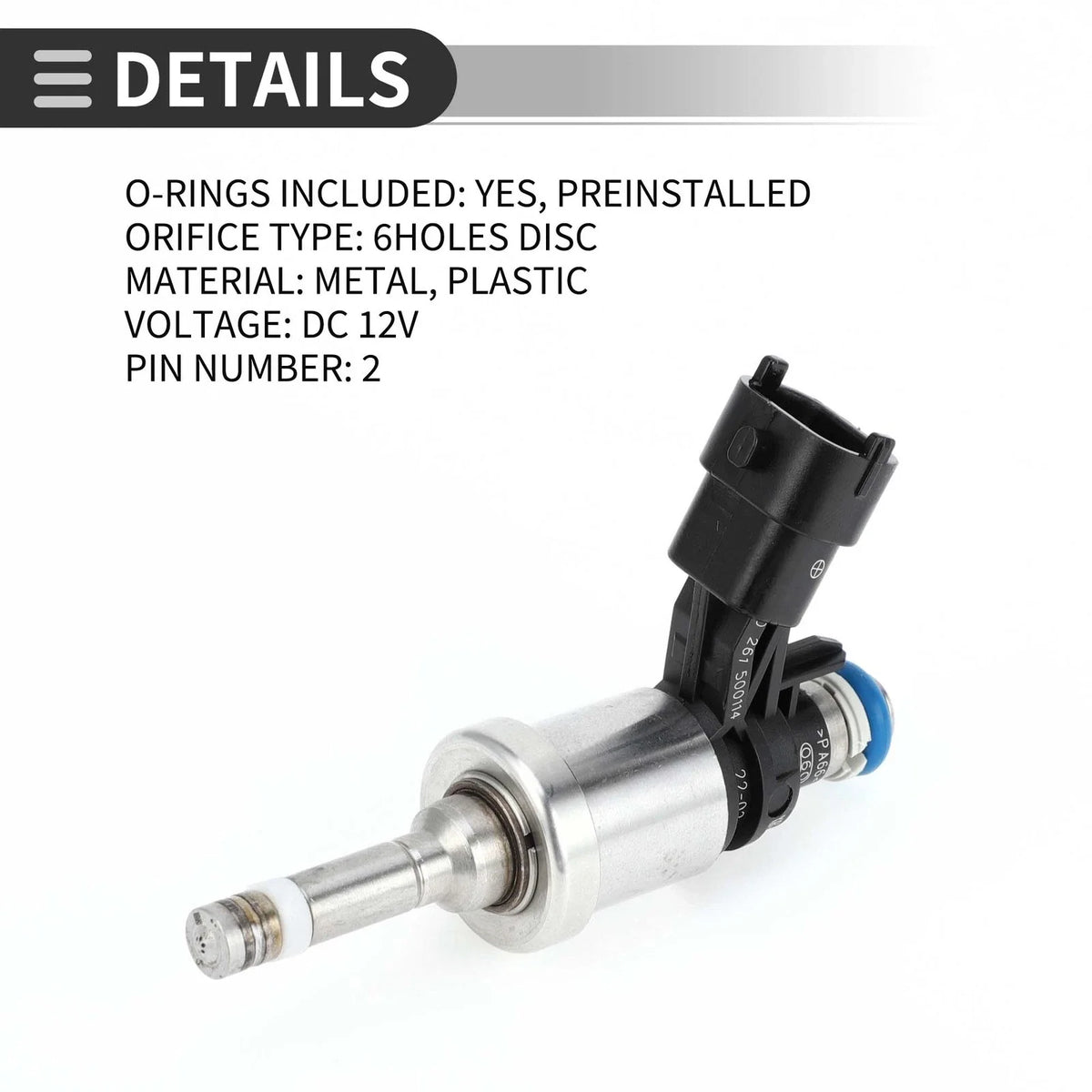 Fuel Injector No.BA5Z-9F593-B for Ford Explorer (2012–2015) 3.5L