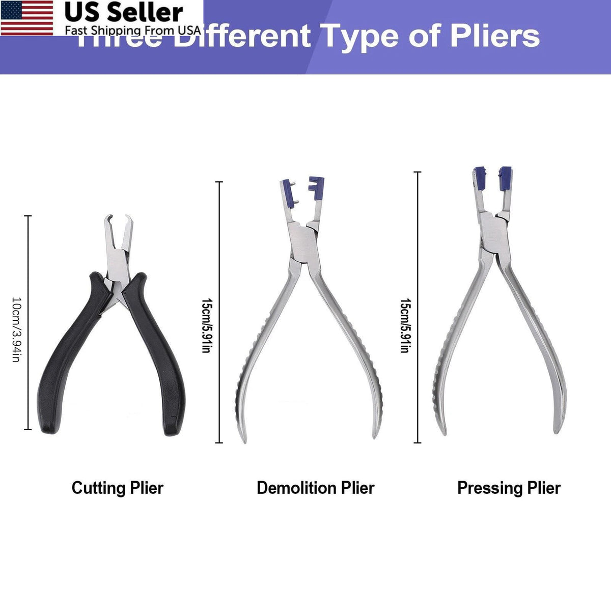 Rimless Eye Glass Repair Kit for Glasses (No Specific Years)