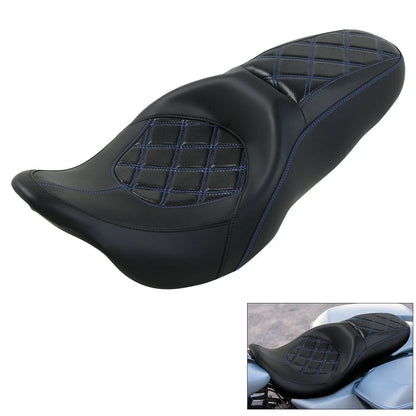 Driver Passenger Pillion Seat for Harley Touring Road Glide King (2009–2023)