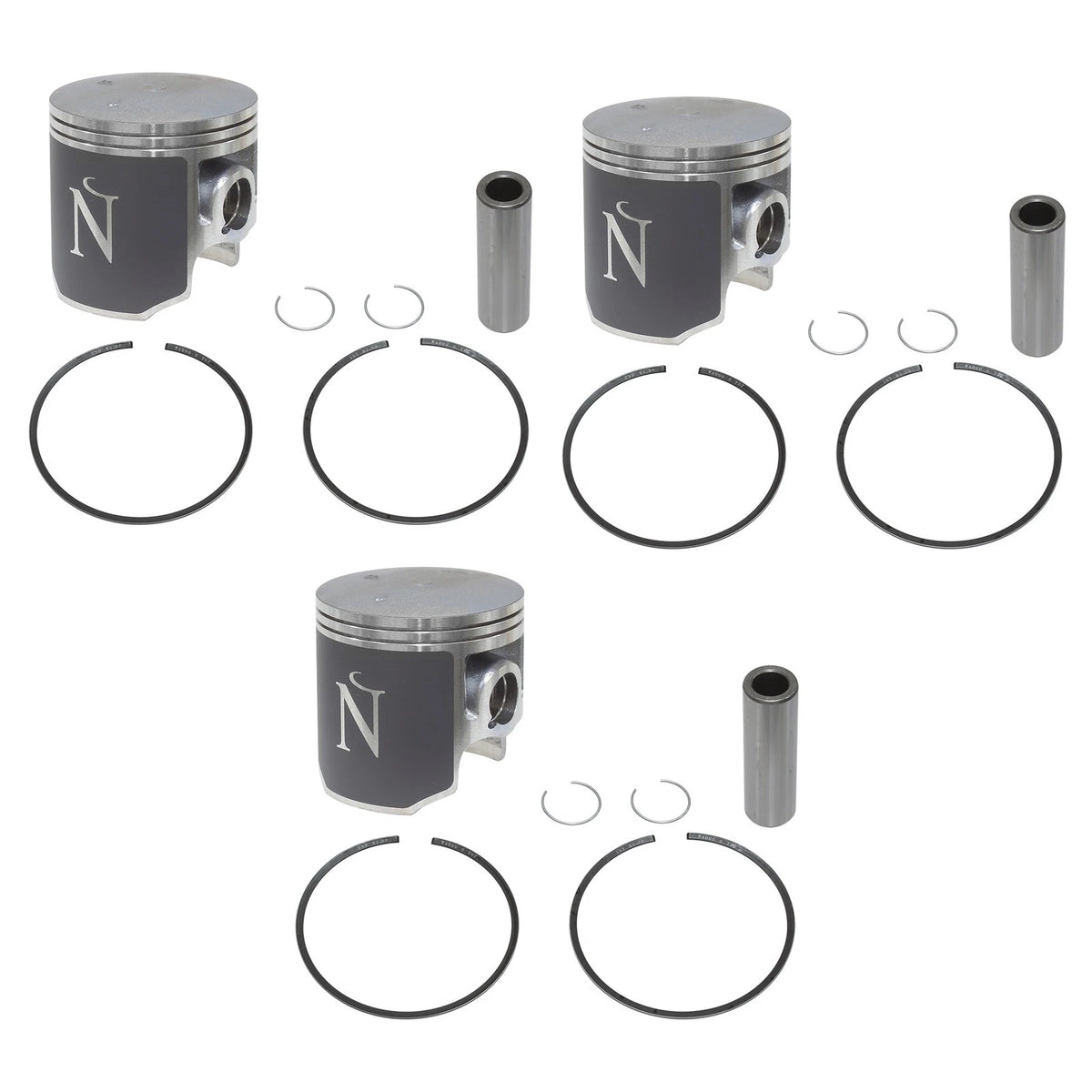 3 Namura Piston Kits for Yamaha Some (1995–1998) NW-40000-2 .020 Over Bore 81.5mm
