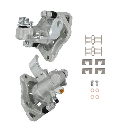 Complete Rear Brake Caliper Kit for Acura ILX (2013–2018) Honda Civic (2006–2015)