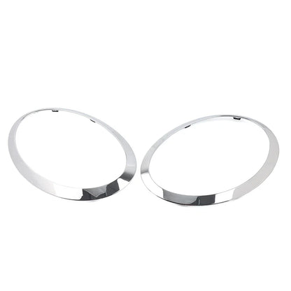 Headlight Bezel Ring Trim Cover for BMW Mini Cooper F55 F56 F57 (2014–2023)