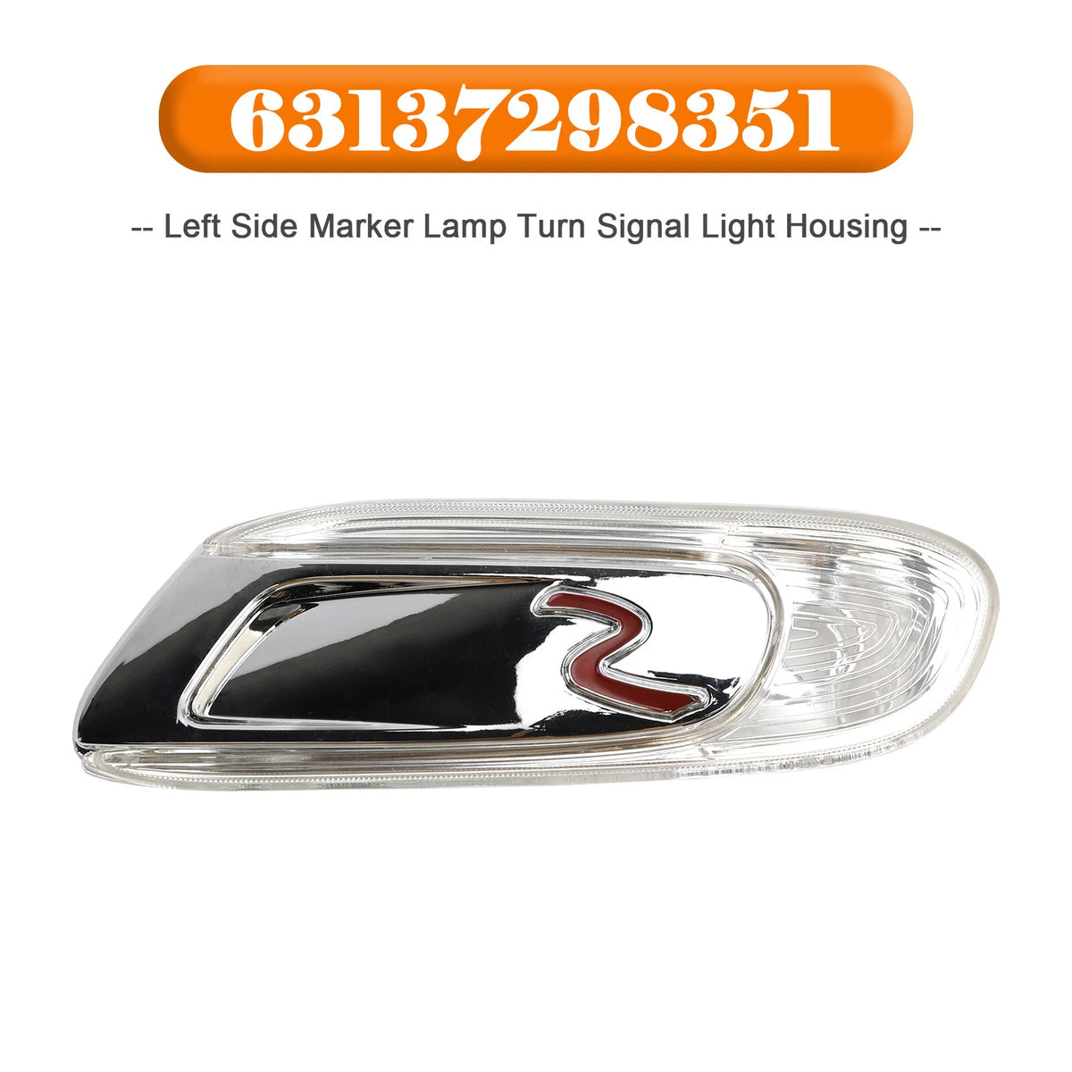 Left Side Marker Lamp for MINI F55 F56 F57 S (2014–2021) 63137298351