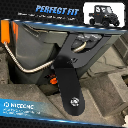 Cooler Brackets Mounts for Polaris RZR XP 1000 (2015–2021) Ozark 26qt
