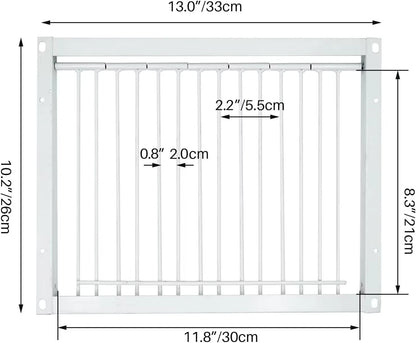 Iron Birdcage One Way Door Trap for Pigeons 11.8in