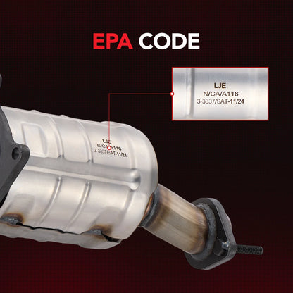 Catalytic Converter Bank 1 for 2011–2014 Ford Edge (3.5L/3.7L) Non-Turbo Only