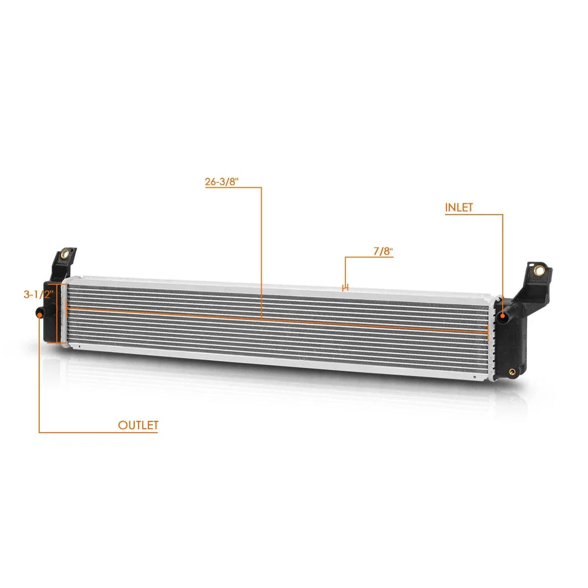 Aluminum Core Radiator DPI-13300 for Lexus ES300h/Toyota Avalon/Camry (2012–2018)