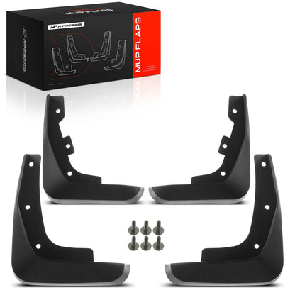 Set of 4 Mud Flaps Splash Guards for Lexus ES350 (2007–2012)