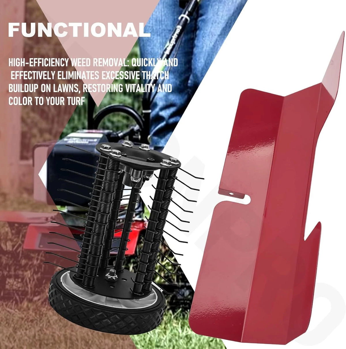 Dethatcher Attachment Kit for Earthquake DK43 Cultivators