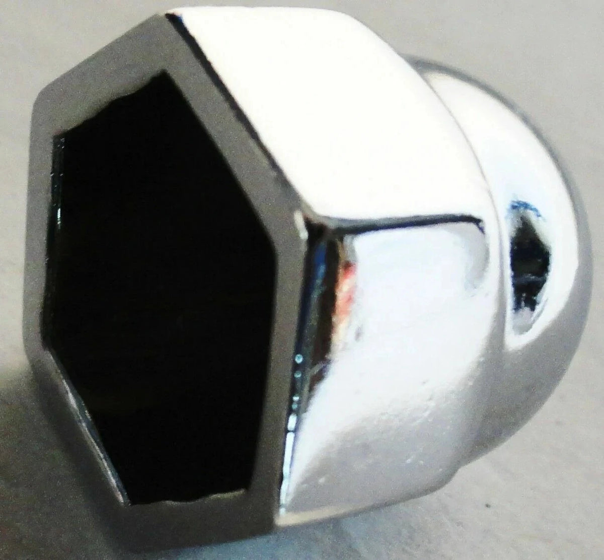 Set of 10 Chrome Acorn Nut Covers for (UP#10024)
