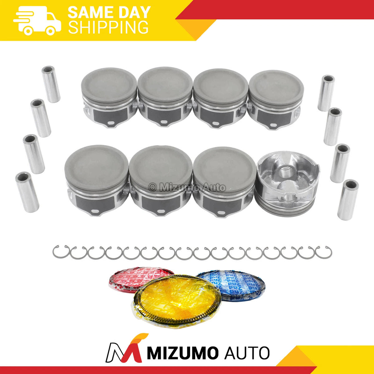 Pistons w/ Rings for Ford E-150 (2009–2014) MA-5741125066