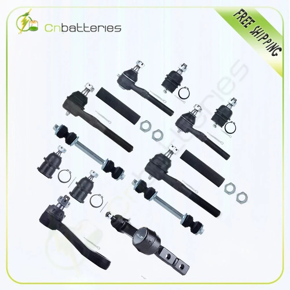 14pc Front Ball Joint Kit, Pitman & Idler Arm for Ford Expedition (1997–2002)