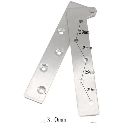 Stainless Steel Chicken Beak Hinge for Heavy Duty Use (1.5mm, 2.5mm, 3mm)