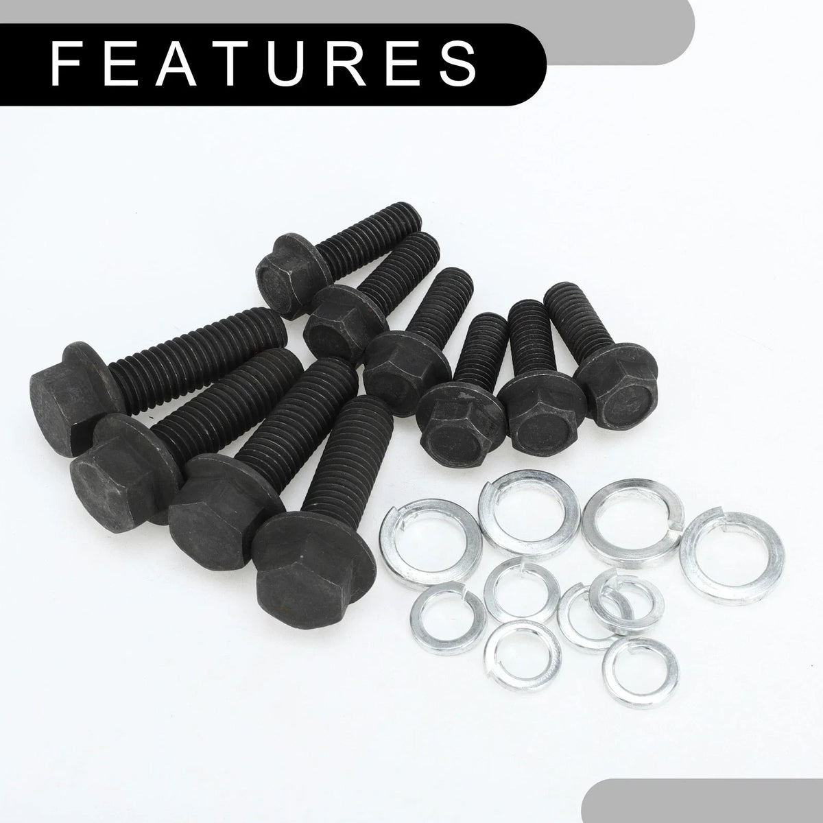 Set of Engine Transmission Bell Housing Bolts Kit for Chevrolet Chevelle (1968–1972)