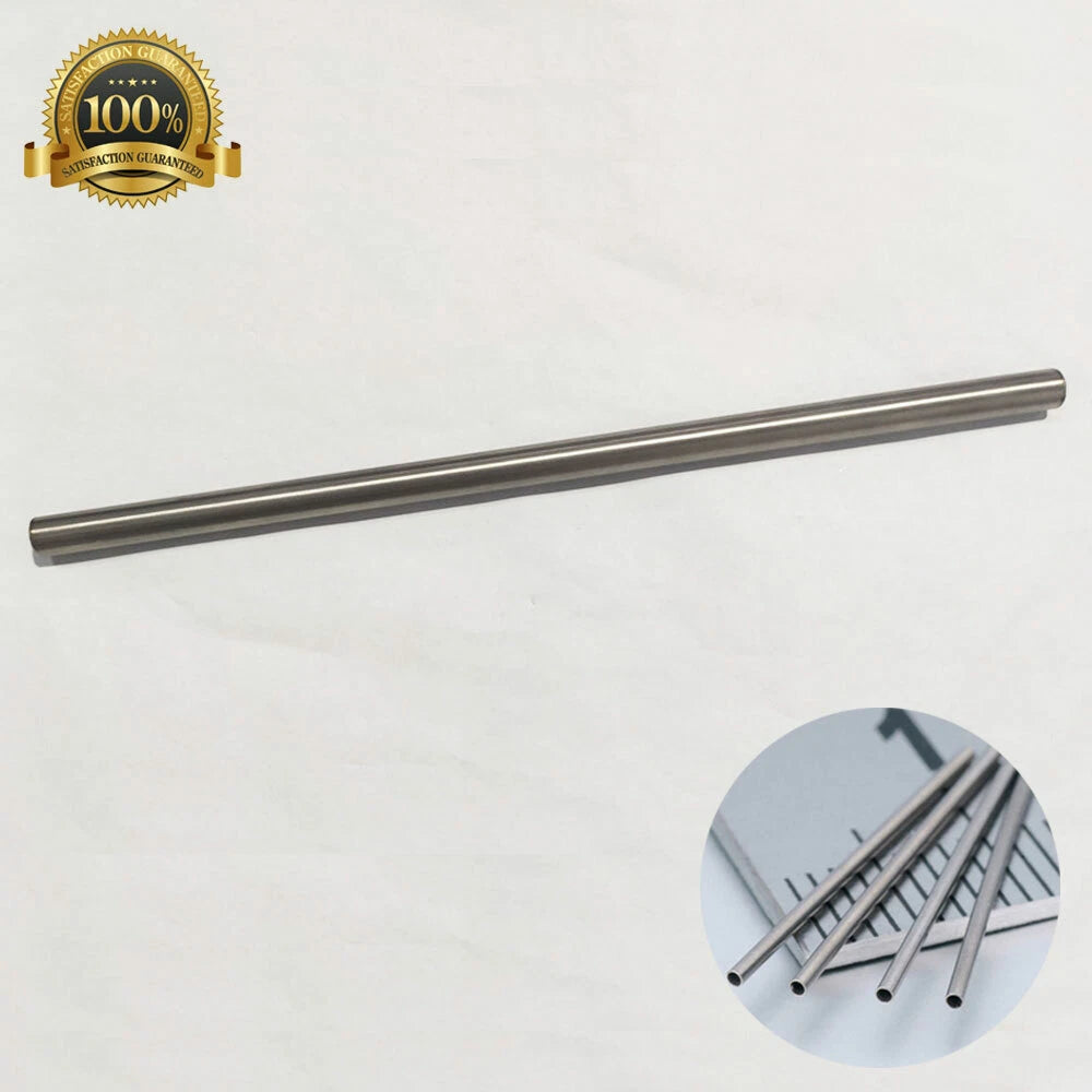 9.85" Titanium Tube 10mm OD 8mm ID 1mm Wall TA2 99% Purity