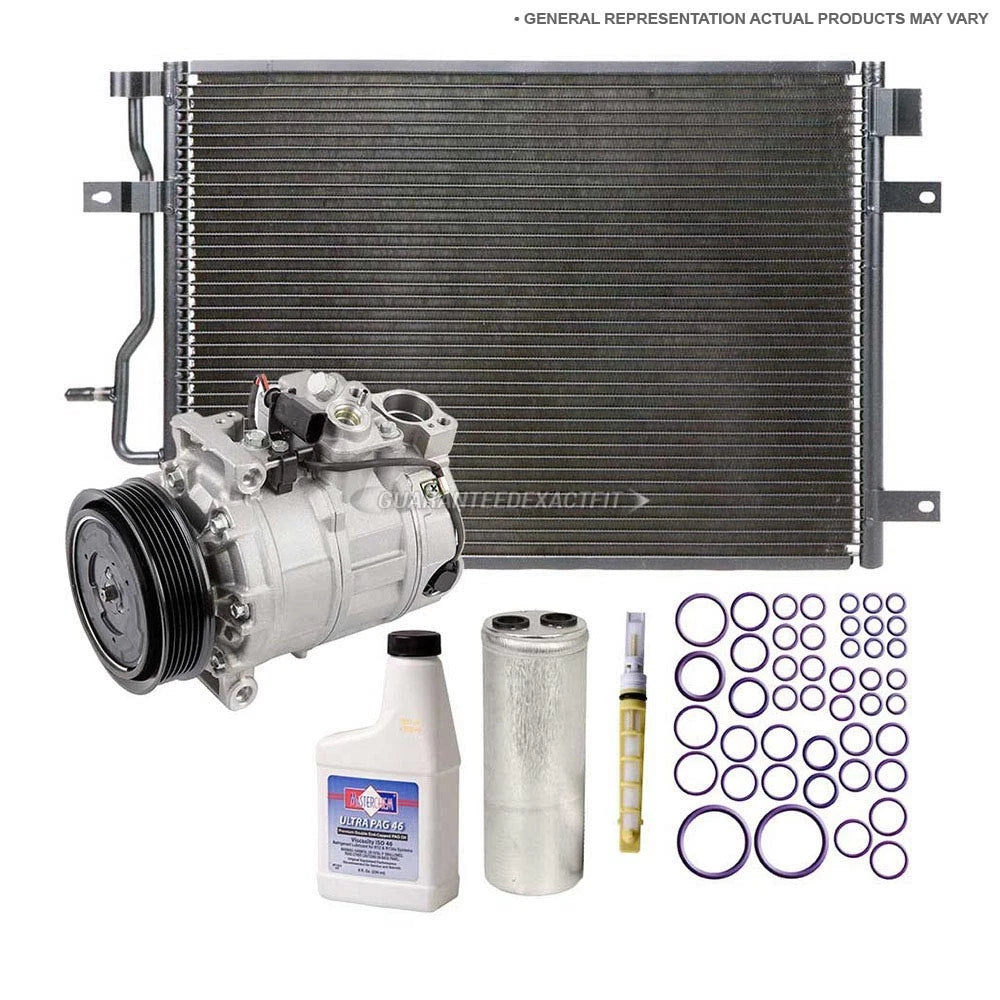 A/C Kit for Ford Fusion (2017) - AC Compressor, Condenser, Drier, 61-94459CK, 141348NC