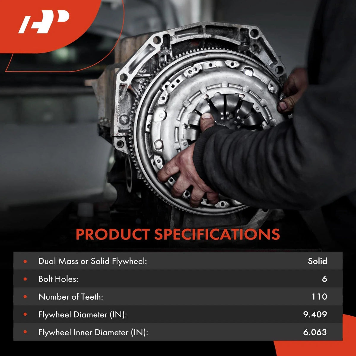 Clutch Flywheel for Hyundai Elantra (2011–2016) Kia Forte (2014–2016)