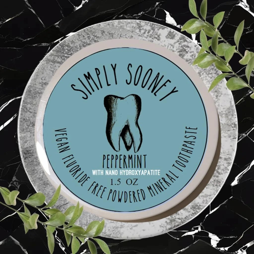 Simply Sooney Remineralizing Vegan Mineral Toothpaste 1.5 Ounce