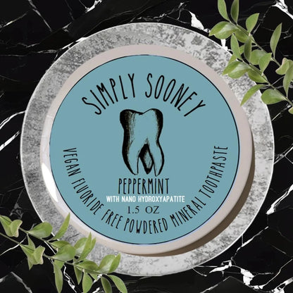 Simply Sooney Remineralizing Vegan Mineral Toothpaste 1.5 Ounce