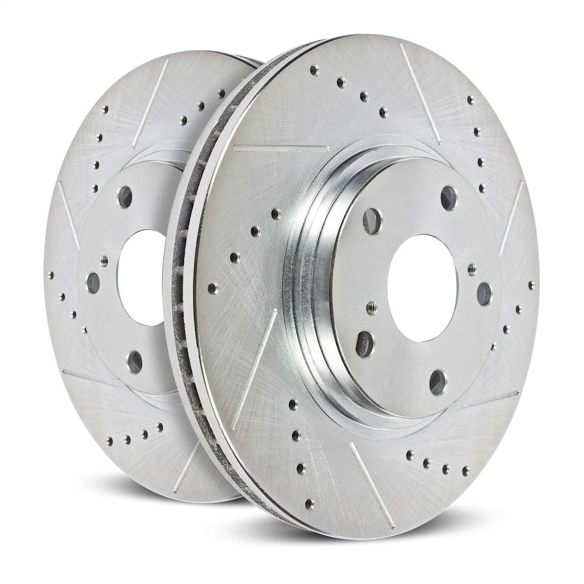2X Powerstop Brake Discs Front for Chevy Impala (2010–2020) AR82126XPR