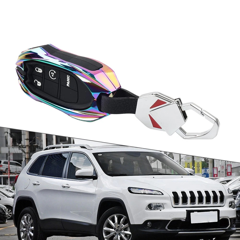 Smart Key Fob Shell Cover for Dodge Durango, Jeep Cherokee (2011–2020)