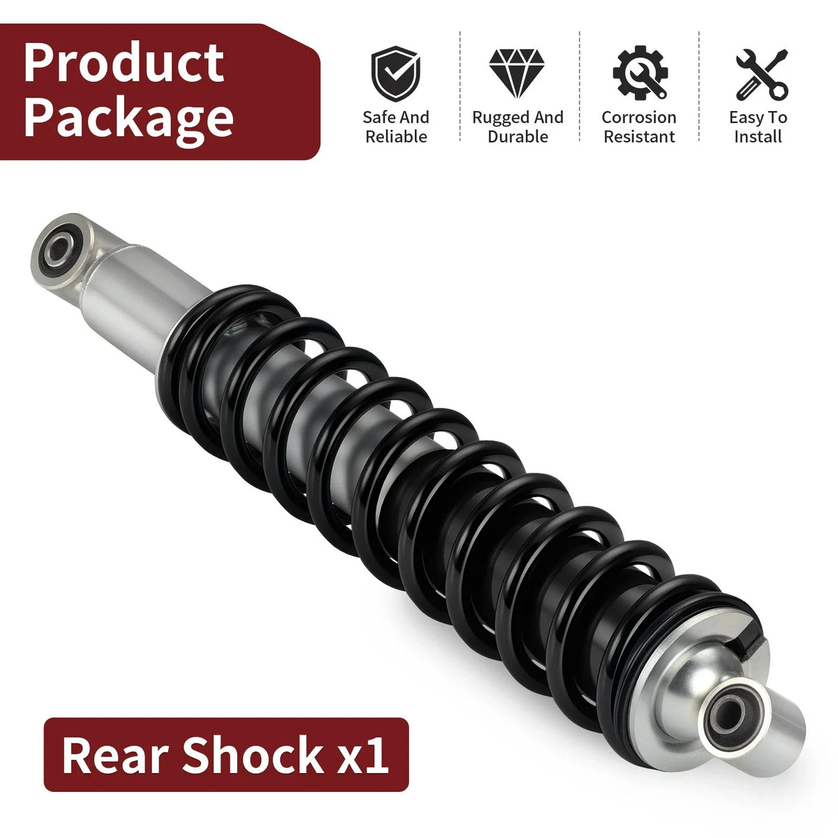 Rear Shock Absorber for Honda Rancher 420 TRX420FE TRX420FM (2007–2013)