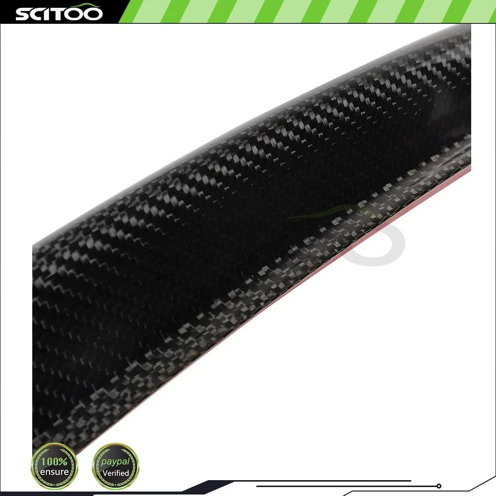 AMG Style Rear Spoiler for Mercedes-Benz W205 Sedan (2016–2020) Full Carbon Fiber
