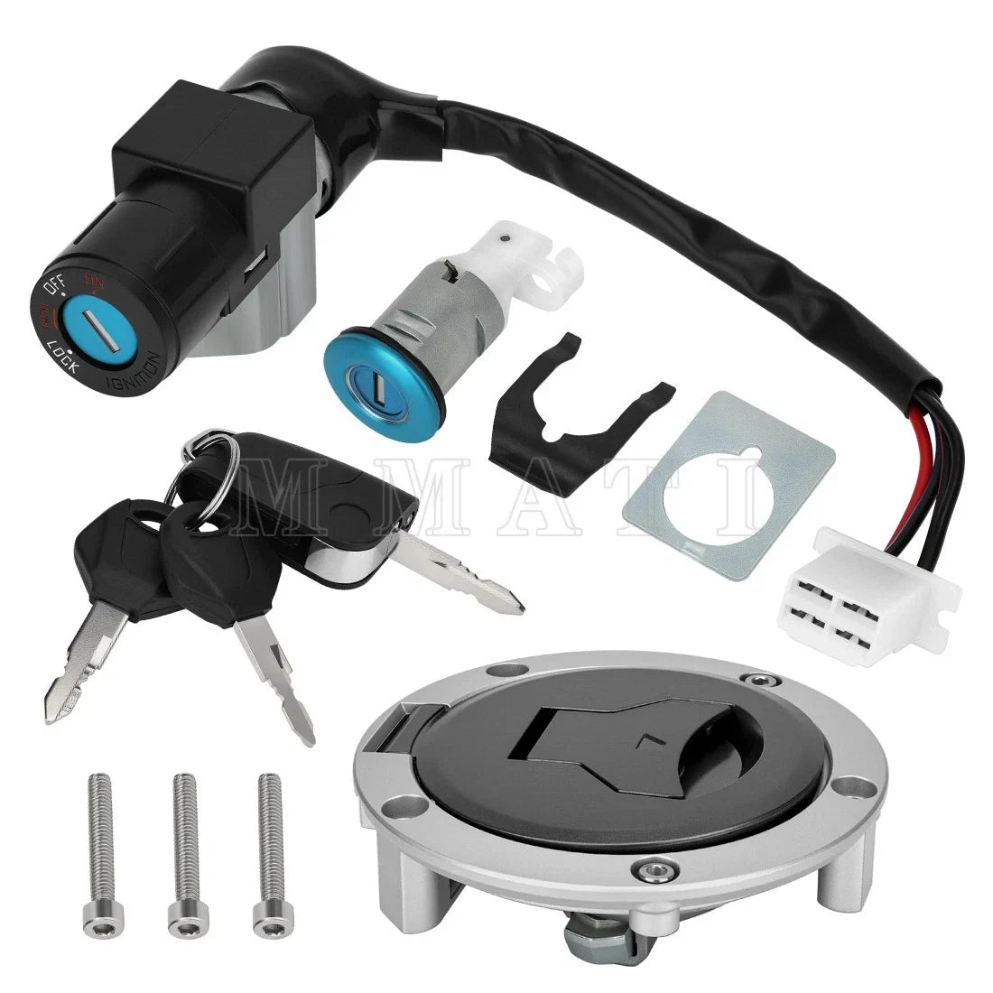 Ignition Key Switch Set No. 35010-K26-B02/35010-K26-B03 for Motorcycle