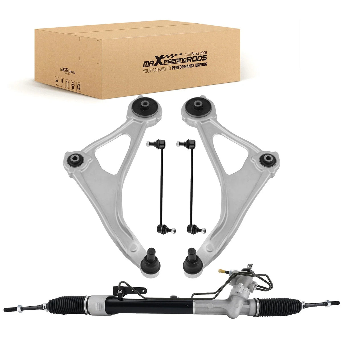 Rack and Pinion & Control Arm Ball Joint Kit for Nissan Altima (2013–2014)