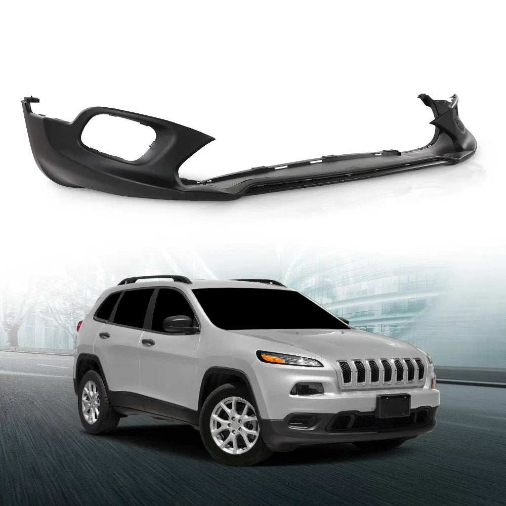 Front Lower Bumper Cover for Jeep Grand Cherokee (2014–2018) w/ Fog Light Hole