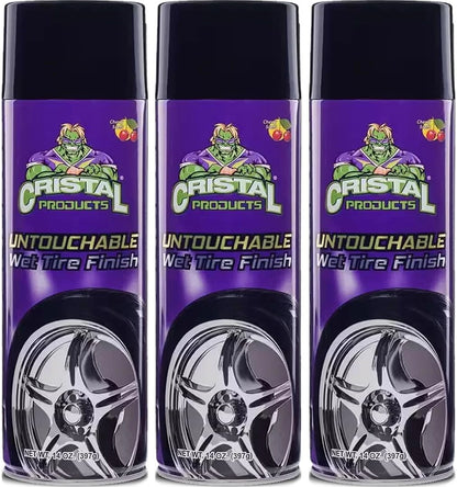 Tire Shine Spray for Deep Gloss Finish (Long-Lasting Wet Look)