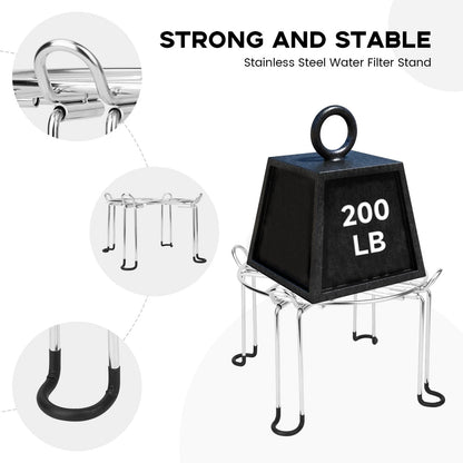 Water Filter Stand for Medium Models (6" Tall x 9" Wide)