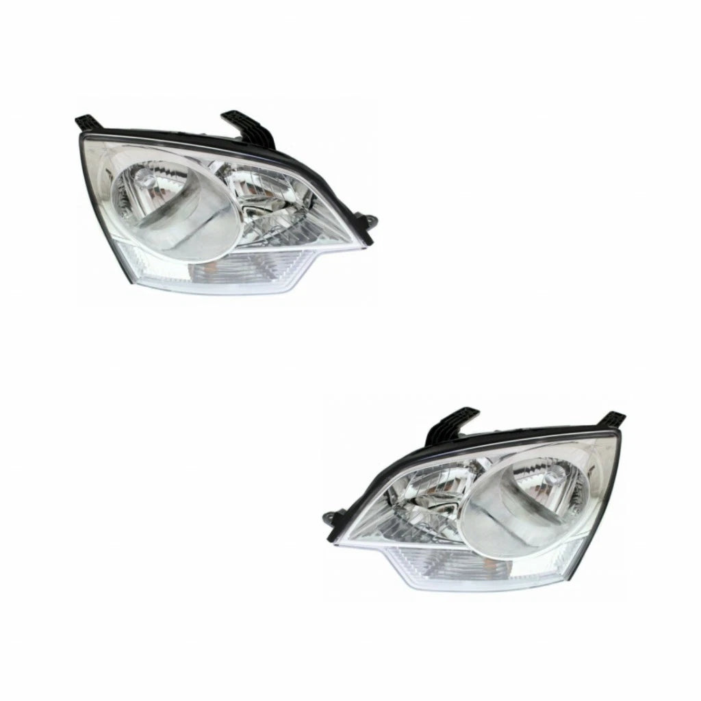 Set of 2 Headlight Assembly for Saturn Vue (2008–2010) LLX-PAIR-GM2502306OE-CL360A70, GM2502306