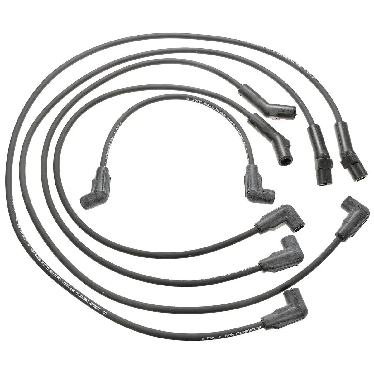 Set of 4 Spark Plug Wires for Chevy S10 Pickup S15 Jimmy Blazer (1985–1993) 27443