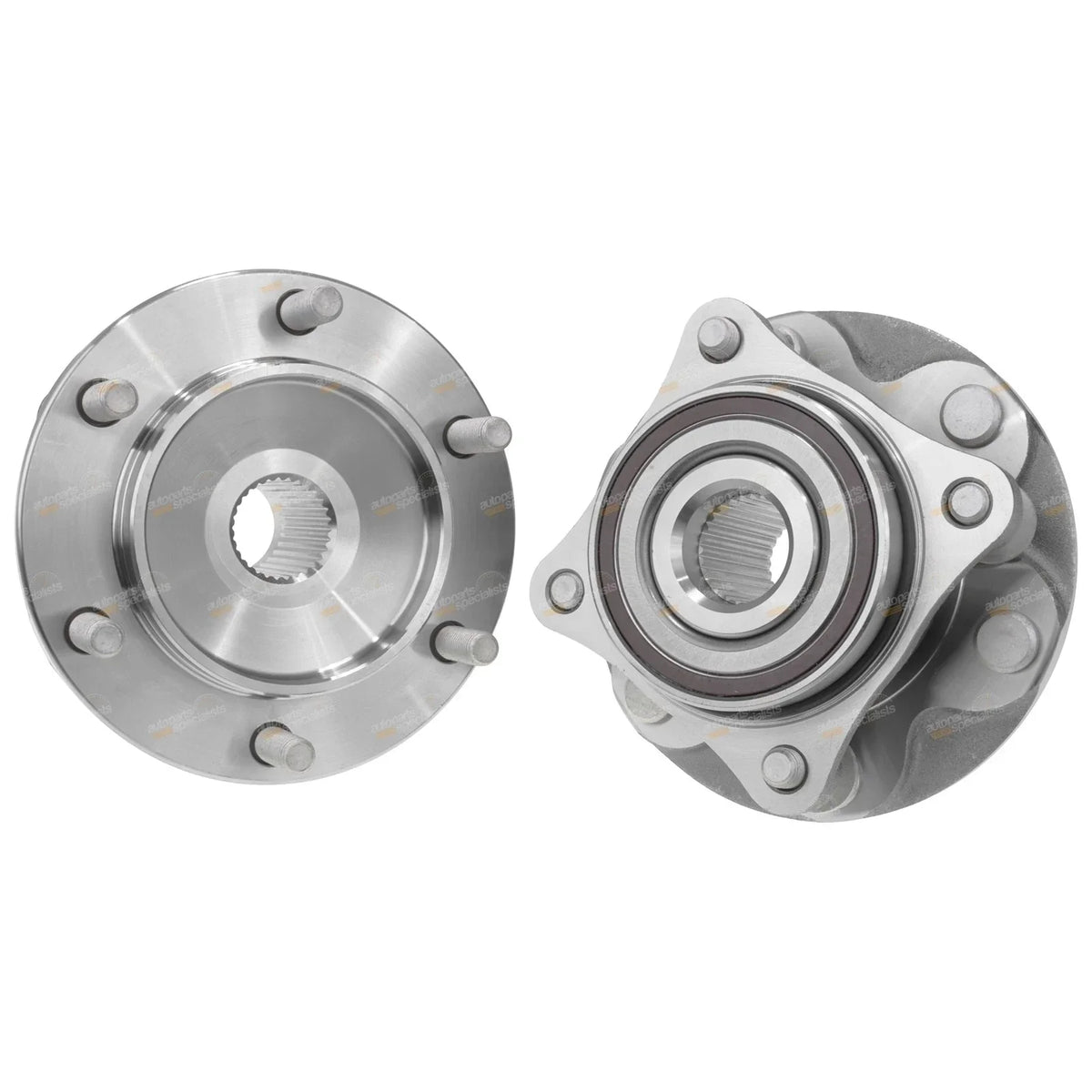 2 x Front Wheel Bearing Hubs for Toyota Hilux GGN125/GUN125/GUN126 (2015–2019)