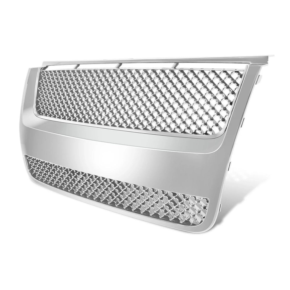Chrome Badgeless Diamond Mesh Front Grille for Ford Explorer Sport Trac (2007–2010)