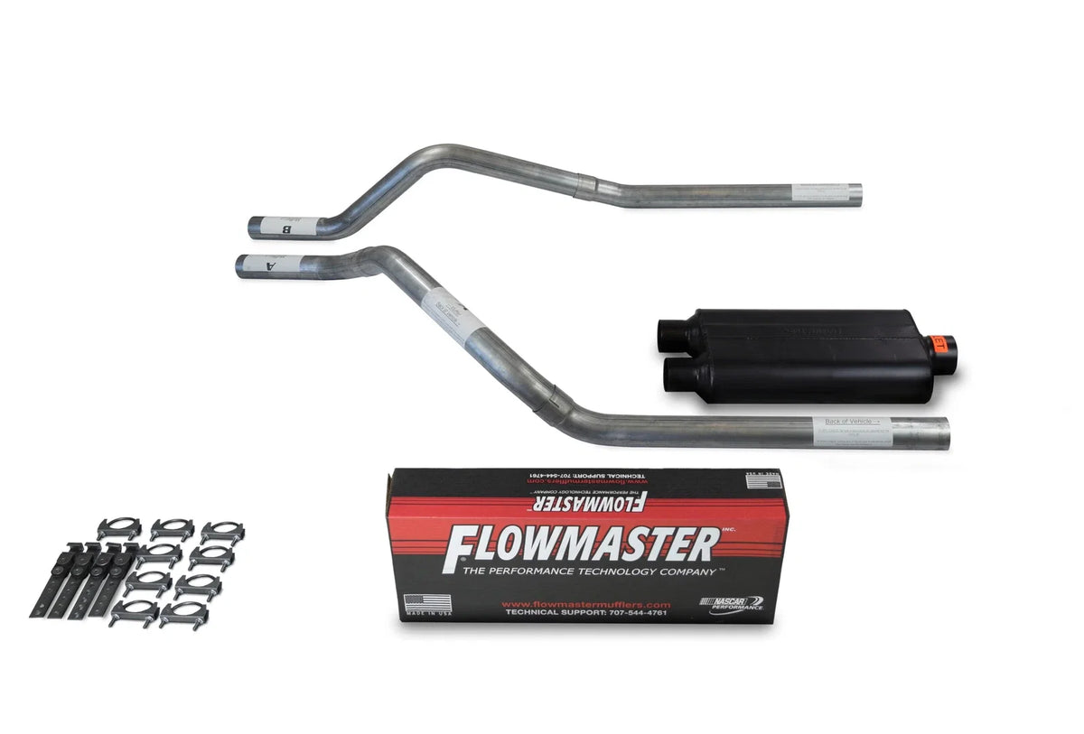 2.5" Dual Exhaust Kit for Chevy Blazer (2000–2004) Flowmaster 50 Series