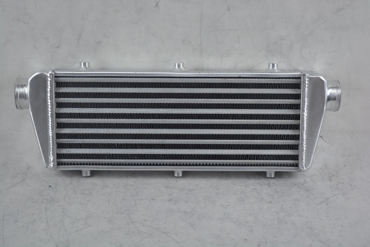 Universal Aluminum Front Mount Turbo Intercooler 23X8.3X2.7" 2.25" I&O