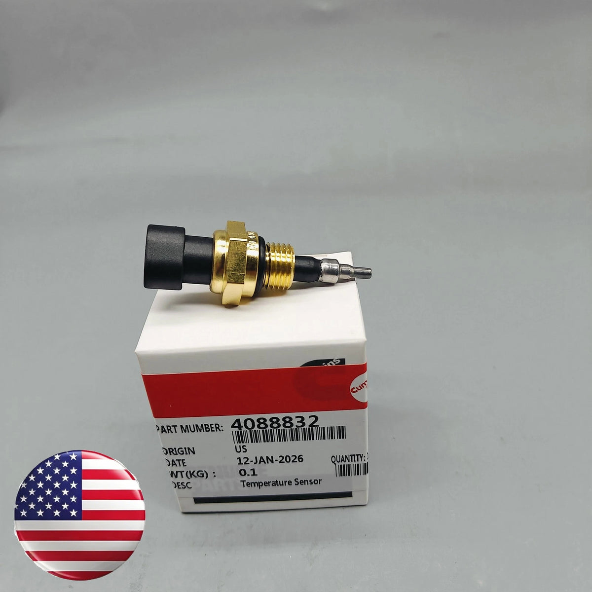 Intake Manifold / Coolant Temperature Sensor for Cummins US (4307110, 4076841, 4083068, 4088832, 4088833)